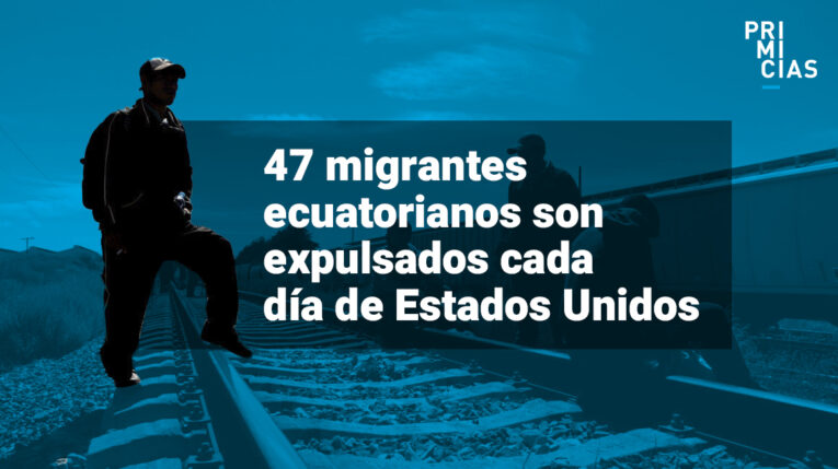 47 migrantes ecuatorianos son deportados cada día de Estados Unidos