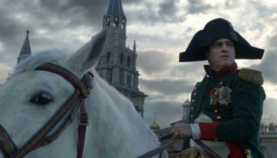 Joaquin Phoenix, en una escena de 'Napoleón'.