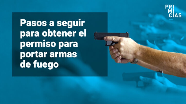 10 pasos para obtener el permiso de porte de armas en Ecuador