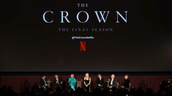 Estreno de ''The Crown'', en California, el 12 de noviembre de 2023.